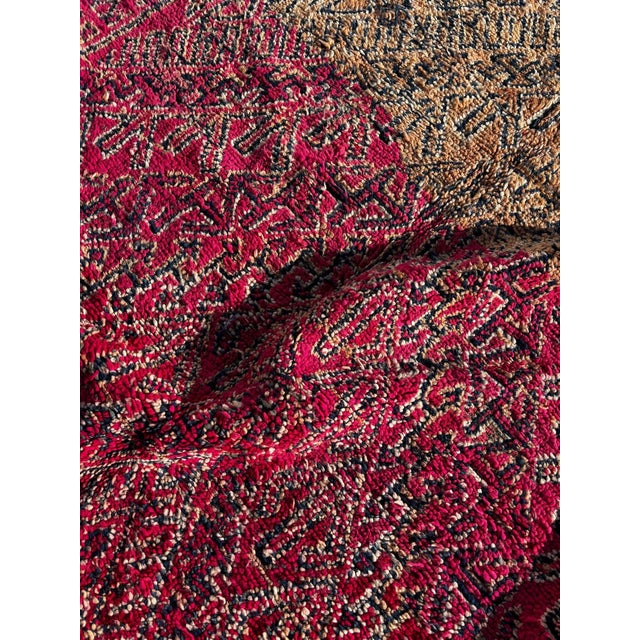 1960s Mid 20th Century Modern Moroccan Beni Mguild Rug For Sale - Image 5 of 10