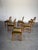 Henning Kjaernulf Attrb Danish Oak Vintage Razor Blade Dining Chairs, Set of 6 For Sale In Tampa - Image 6 of 12