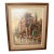 Quality Vintage Original Oil on Board Figural Cityscape Expressionism Painting For Sale