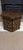 Vintage Hexagonal Wooden End Table With Decorative Accents For Sale - Image 4 of 12