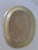 Late 19th Century Antique Porcelain Dish With "C" Initial Gold Accents 8" For Sale - Image 5 of 10