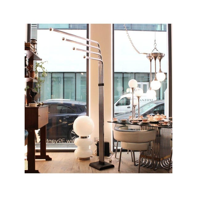 4-Light Floor Lamp from Reggiani, 1970s For Sale - Image 11 of 11