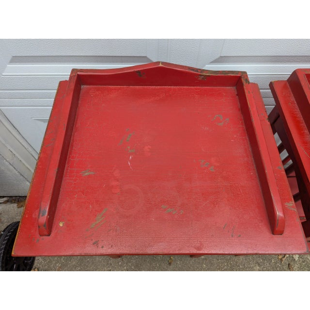 1980s Vintage Beautiful Set of Side Tables by Ron Fisher For Sale In Chicago - Image 6 of 10