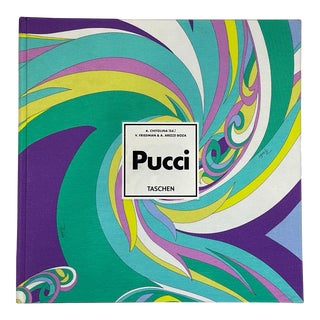 Emilio Pucci Fashion Story Coffee Table Book Taschen 2021 For Sale