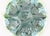 A gorgeous vintage French Vallauris oyster plate in lovely shades of green and turquoise from the South of France, circa...