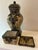 Traditional Vintage Ceramic United Wilson (j.u.w.c.) Renaissance Revival Planter & Large Vessel Set For Sale - Image 3 of 10