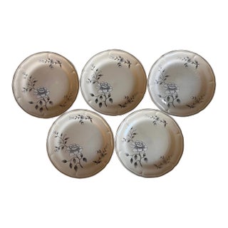 Set of 5 Vintage Southampton Stoneware Dinner Plates For Sale