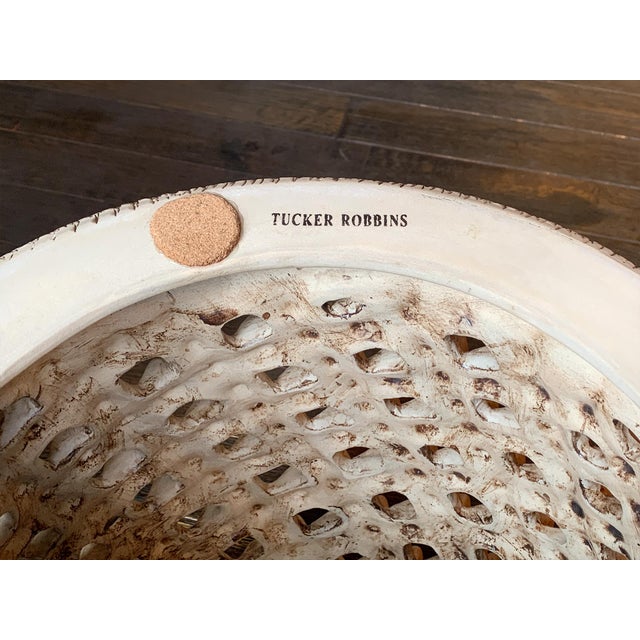 Ceramic Spider's Nest Side Table by Tucker Robbins For Sale - Image 12 of 15