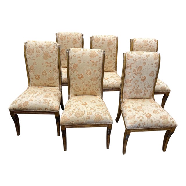 Early 21st Century Neoclassical High-Back Dining Chairs – Set of Six For Sale