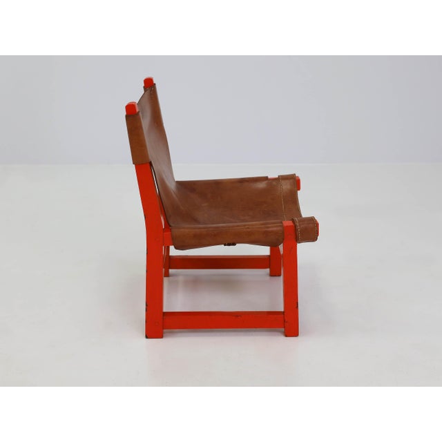 Riaza Hunting Children's Chair by Muñoz Paco for Darro, Spain, 1959, in Very Good conditions. Designed 1950 to 1959 I have...