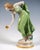Art Nouveau Figurine of Young Lady Ball Player attributed to Walter Schott for Meissen, 1924 For Sale - Image 4 of 9