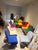 The chairs are attributed to the designer and maker Verner Panton. S-shaped, swivel, fully upholstered in wool, base type:...