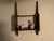 1925 Arts & Crafts Folk Art Sculptural Two-Tier Wood Wall Shelf With Provenance For Sale - Image 4 of 11