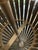 Slim Chrome Column Floor Lamp- Pair For Sale In Los Angeles - Image 6 of 6