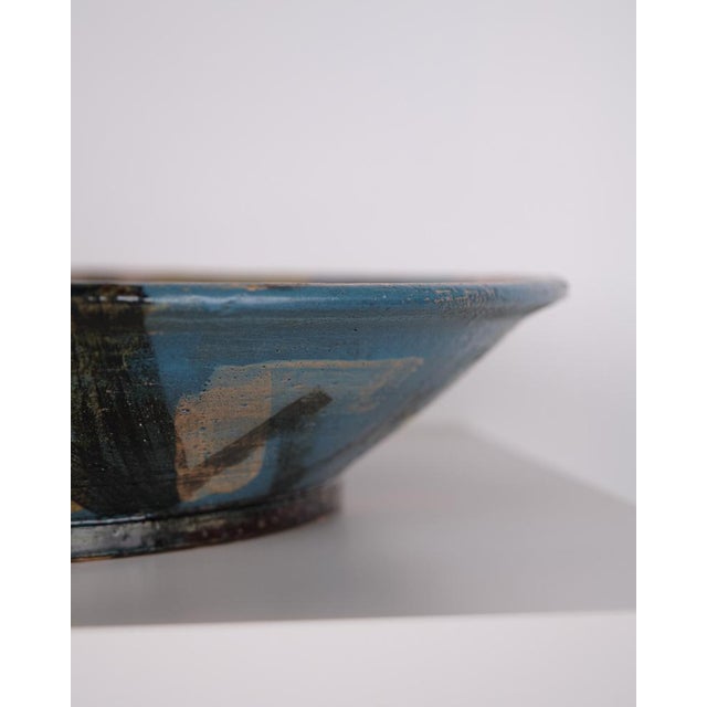Ceramic Dish with Motif of Mysselhøj by Per Weiss, 1990 For Sale - Image 11 of 15