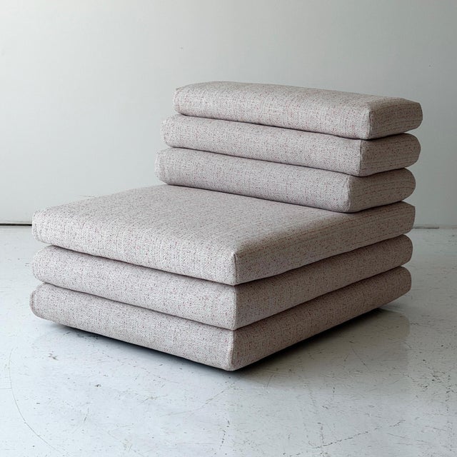 1980s Monumental Stacked Modular Sectional For Sale - Image 11 of 12