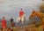 Levine, English Fox Hunt, Oil Painting, Framed For Sale - Image 6 of 11
