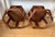 Pair of Mid-Century Modern John Keal Brown Saltman “Domino” Hexagonal Side Tables For Sale In San Francisco - Image 6 of 9
