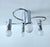 Vintage Helix Ceiling Light in Chrome from Cosack For Sale - Image 6 of 11