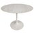 White Dining Table Tulip with Marble Top by Eero Saarinen for Knoll International, 1970s For Sale - Image 8 of 8