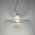 Large Black and White Swirl Murano Glass Trumpet Pendant Light from Maestri di Murano, Italy, 1980s For Sale - Image 6 of 9