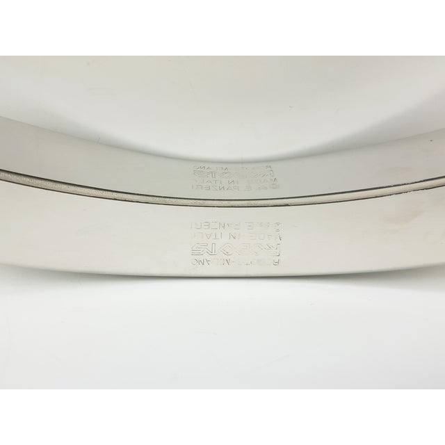 Vintage Steel Centerpiece by A. Panzeri for Robots Milano, 1970s For Sale - Image 9 of 10