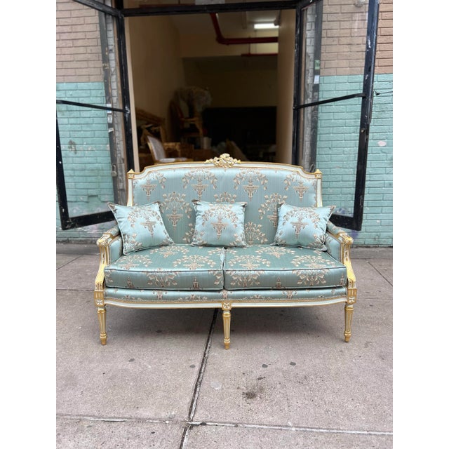 Louis XVI Canapé Sofa Settee For Sale In New York - Image 6 of 10