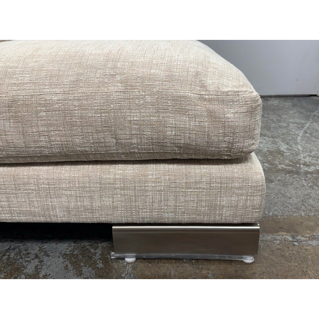 Textile Centro Studi for Flexform Long Island Modular Sectional Sofa For Sale - Image 7 of 12