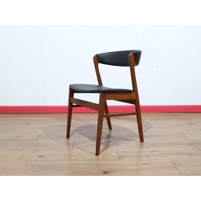 Mid Century Modern Vintage Teak Danish Dining Chairs X 6 For Sale - Image 11 of 15