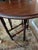 Antique English Table Drop Leaf Gateleg Barley Twist Oak Medium End Table Oval For Sale - Image 11 of 17
