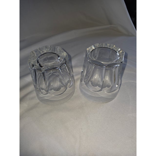 Glass 1960s Pair of Baccarat Harcourt Glasses For Sale - Image 7 of 13
