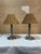 Mid-Century Modern Vintage Table Lamps, 1990s, Set of 2 For Sale - Image 3 of 10