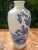Blue Blue and White Meiping Plum Blossom "Shou" Longevity Vase For Sale - Image 8 of 13