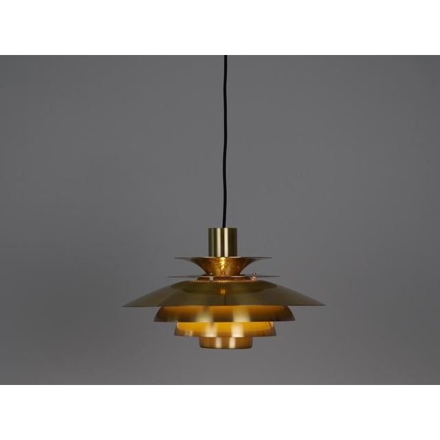 Vintage Danish Verona Lamp by Kurt Wiborg for Jeka, 1980s For Sale - Image 3 of 13