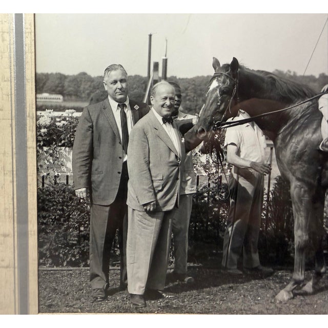 Photography Vintage 61 Original Bert Morgan P Bound Belmont Horse Racing Jockey Photograph For Sale - Image 7 of 9