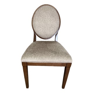 Bernhardt Furniture Oval Back Upholstered Desk Chair For Sale