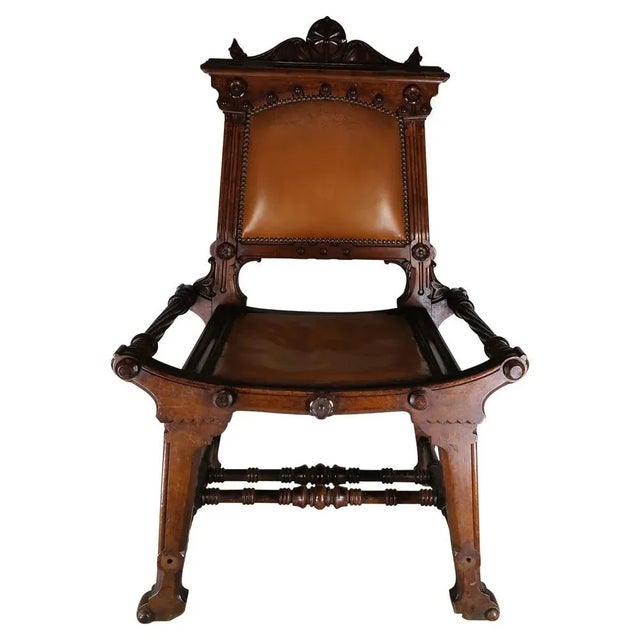 19th Century Modernist Chair For Sale - Image 13 of 13