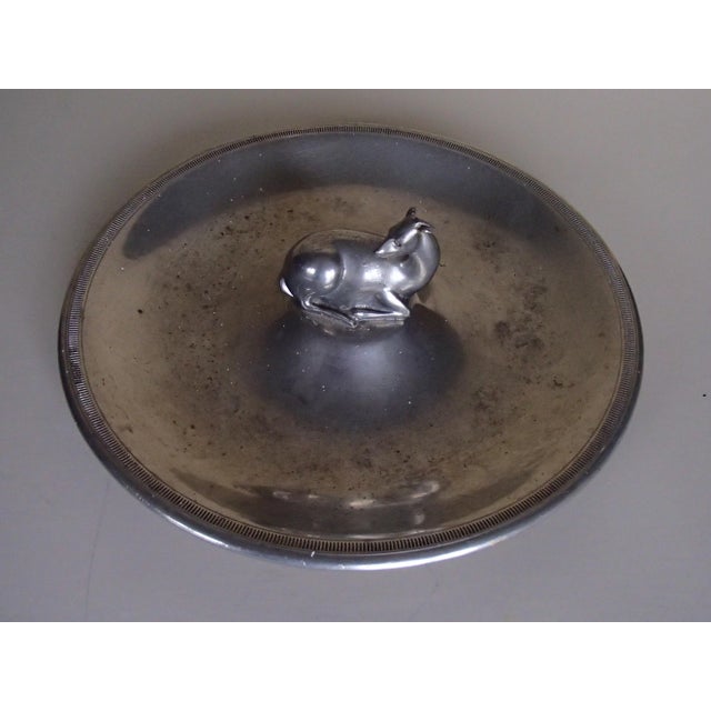 Danish Tin Plates from Just, 1930s, Set of 2 For Sale - Image 9 of 12