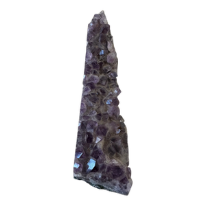 Vintage Natural Purple Amethyst Quartz Crystal Geode Mineral Specimen Cluster Stone