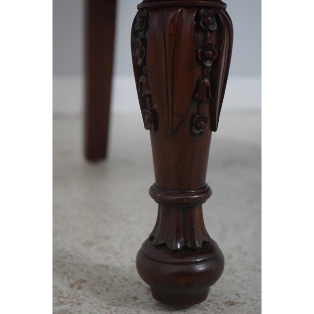 Pair Large Swan Carved Mahogany Throne Chairs For Sale - Image 14 of 18