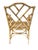Vintage 5-Piece Bamboo Glass Dining Table & Chairs For Sale - Image 14 of 14