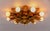 Large Vintage Florentine Leaf Ceiling Lamp by Banci Firenze, 1960s For Sale - Image 6 of 12