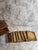 Vintage Wood Cork Coaster Set - 8 Drawer Coasters in Chest For Sale - Image 9 of 17