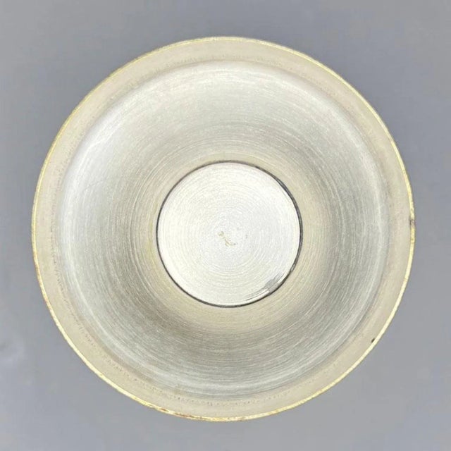 American Late 20th Century Vintage Engraved Metal Chalice, Early 20th Century Trophy Cup or Wine Goblet For Sale - Image 3 of 5