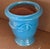 French Anduze Planter in Turquoise 11” X 13” by La Madeleine For Sale - Image 4 of 5