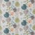 Harlequin Dardanella Fabric in Seaglass/Russet For Sale