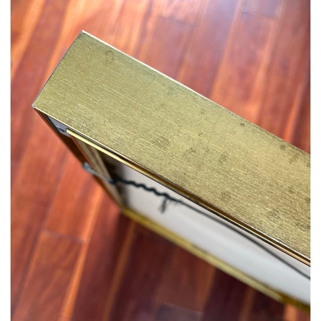 1970s Pompeii 1979 Framed Bluetone Exhibition Poster For Sale - Image 5 of 6