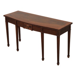 Adams Late 19th Century Mahogany Sideboard Server Console For Sale