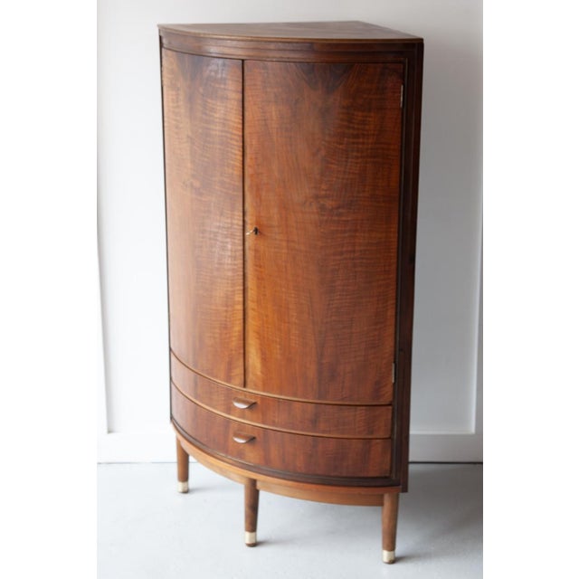 Danish Corner Cabinet by Agner Christoffersen, 1950s For Sale - Image 4 of 10