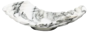 Small Wave Tray in Arabescato Marble
